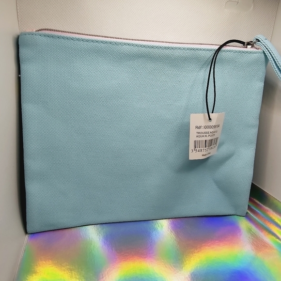 Make Up For Ever x Charli XCX Blue Pink Yellow Makeup Bag - Picture 3 of 7